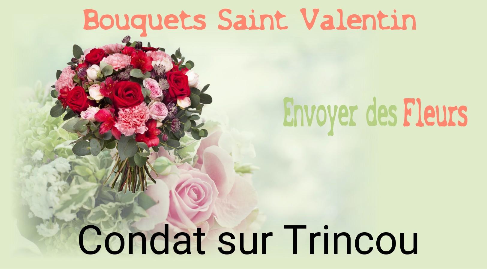 Roses de Saint-Valentin livrées à Condat-sur-Trincou